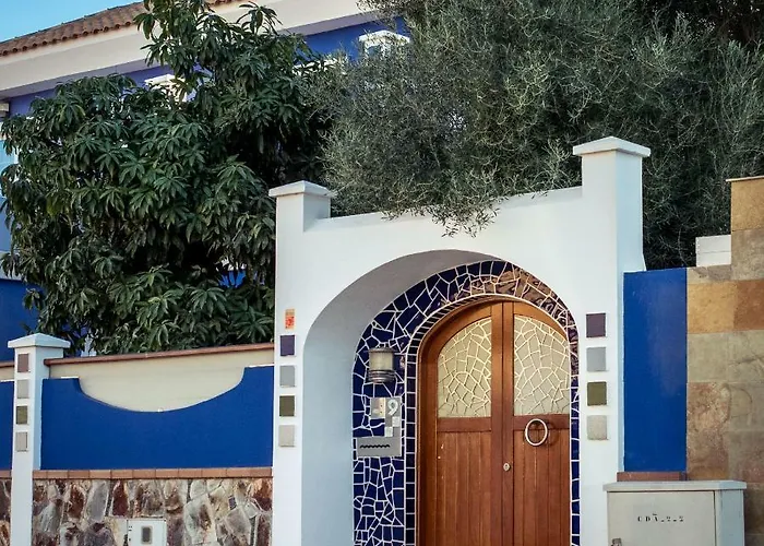 The Blue House In Maspalomas